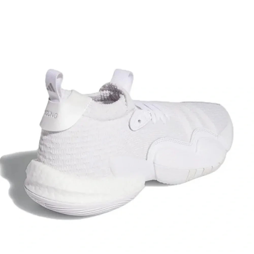 ADIDAS Trae Young 2.0 Triple White Sneakers